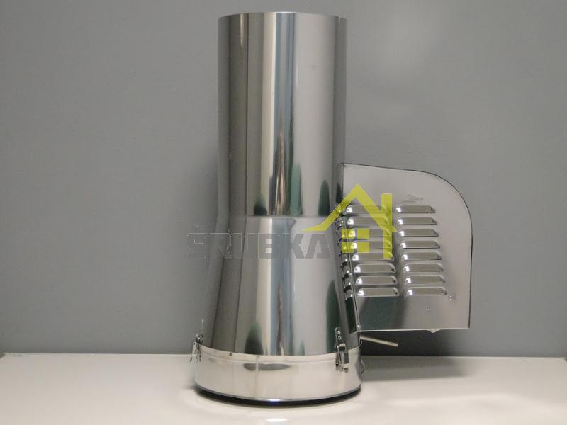 Detail konštrukcie komínového ventilátora